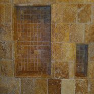 double size shelf marble