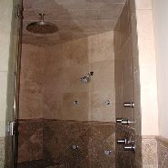 steam shower stone