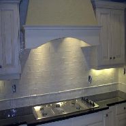 3x6 hand made tile kitchen backsplash