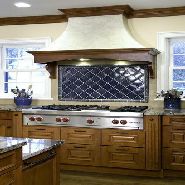 granite stone tumbled marble backsplash